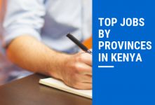 Most Popular Jobs by Province in Kenya